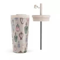 Kelioninis puodelis Burga Alchemist - Travel Mug, 500 ml / Flap & Straw Set