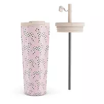 Kelioninis puodelis Burga Buddy - Travel Mug, 700 ml / Flap & Straw Set