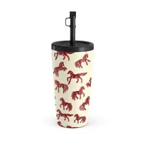 Kelioninis puodelis Burga Mustang - Travel Mug, 500 ml / Straw
