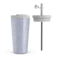 Kelioninis puodelis Burga Calm Sailing - Travel Mug, 500 ml / Flap & Straw Set