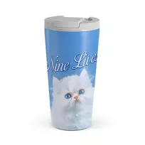 Kelioninis puodelis Burga Nine Lives - Travel Mug, 500 ml / Flap