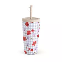 Kelioninis puodelis Burga Idyllic - Travel Mug, 500 ml / Straw