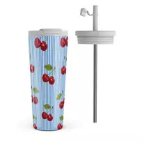 Kelioninis puodelis Burga Sweet Moment - Travel Mug, 700 ml / Flap & Straw Set