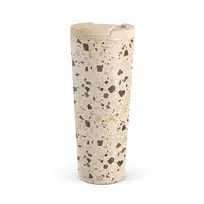 Kelioninis puodelis Burga Distant Noise - Terazzo Travel Mug, 700 ml / Flap