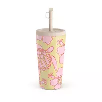 Kelioninis puodelis Burga Tan Break - Travel Mug, 500 ml / Straw