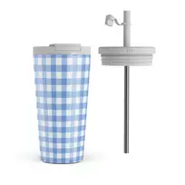 Kelioninis puodelis Burga Lovely Day - Travel Mug, 500 ml / Flap & Straw Set