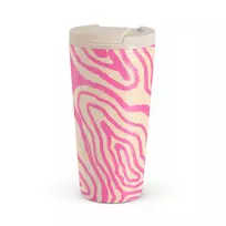 Kelioninis puodelis Burga Pink Shores - Travel Mug, 500 ml / Flap