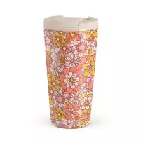 Kelioninis puodelis Burga Garden Brunch - Floral Travel Mug, 500 ml / Flap