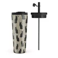 Kelioninis puodelis Burga Salem - Travel Mug, 700 ml / Flap & Straw Set