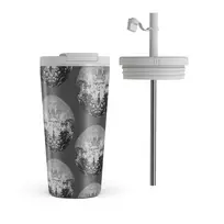 Kelioninis puodelis Burga After Hours - Travel Mug, 500 ml / Flap & Straw Set