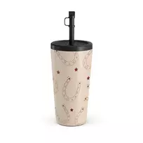 Kelioninis puodelis Burga Lucky Charm - Travel Mug, 500 ml / Straw