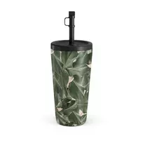 Kelioninis puodelis Burga So Lush - Bannana Leaves Travel Mug, 500 ml / Straw