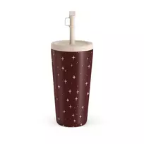 Kelioninis puodelis Burga Very Merry - Travel Mug, 500 ml / Straw