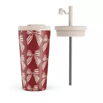 Kelioninis puodelis Burga Special Delivery - Travel Mug, 500 ml / Flap & Straw Set
