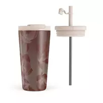 Kelioninis puodelis Burga Eternal - Travel Mug, 500 ml / Flap & Straw Set