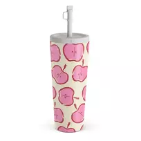 Kelioninis puodelis Burga Bon Appétit - Kelioninis puodelis, 700 ml / Šiaudelis