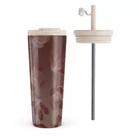 Kelioninis puodelis Burga Eternal - Travel Mug, 700 ml / Flap & Straw Set