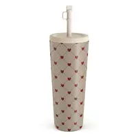 Kelioninis puodelis Burga Love Letter - Travel Mug, 700 ml / Straw