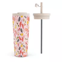 Kelioninis puodelis Burga Bajo El Sol - Travel Mug, 700 ml / Flap & Straw Set