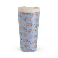 Kelioninis puodelis Burga Tourist Trap - Tiger Travel Mug, 500 ml / Flap