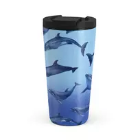 Kelioninis puodelis Burga Ocean Cowboy - Travel Mug, 500 ml / Flap