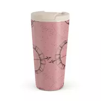 Kelioninis puodelis Burga Sagittarius - Travel Mug, 500 ml / Flap / Pink