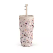 Kelioninis puodelis Burga Sugar Coating - Colorful Travel Mug, 500 ml / Straw