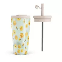 Kelioninis puodelis Burga Sanctuary Of Love - Travel Mug, 500 ml / Flap & Straw Set