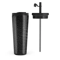 Kelioninis puodelis Burga Reaper's Touch - Snakeskin Travel Mug, 700 ml / Flap & Straw Set