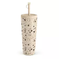Kelioninis puodelis Burga Distant Noise - Terazzo Travel Mug, 700 ml / Straw