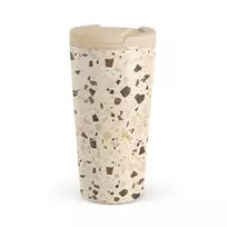 Kelioninis puodelis Burga Distant Noise - Terazzo Travel Mug, 500 ml / Flap
