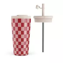 Kelioninis puodelis Burga Cheerleader - Travel Mug, 500 ml / Flap & Straw Set