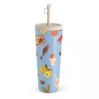 Kelioninis puodelis Burga Al Fresco - Travel Mug, 700 ml / Straw