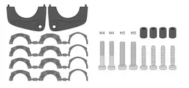 Ekranėlio laikiklio adapteris SKS Compit E-spacer kit