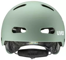 Šalmas Uvex kid 4 style bam moss green-papaya matt-55-58CM