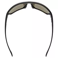 Akiniai Uvex sportstyle 806 juodi matiniai / veidrodiniai žali