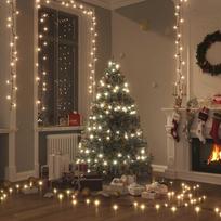 300 LED lempučių girlianda šiltos baltos spalvos 30m PVC