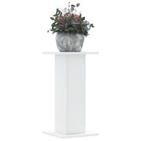 Stovai augalams 2vnt balti 30x30x60cm apdirbta mediena