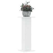 Stovai augalams 2vnt balti 30x30x80cm apdirbta mediena