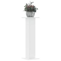 Stovai augalams 2vnt balti 30x30x95cm apdirbta mediena