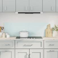 Virtuvės sienelės 2vnt baltos 70x60cm grūdintas stiklas