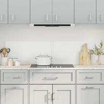 Virtuvės sienelės 2vnt skaidri 80x40 cm grūdintas stiklas