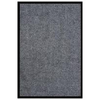 Durų kilimėlis pilkos spalvos 80x120cm dryžuotas