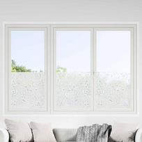 Statinė langų plėvelė Gėlių raštas 90 x 500 cm PVC