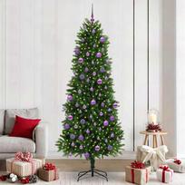 Kalėdų eglutė su 300 LED s stovu Žalia 240 cm PE