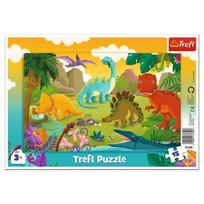 Dėlionė Trefl dinozaurai 31359, 15 vnt.