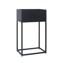 Metalinis vazonas FIORINA 50x30x80 - juodas