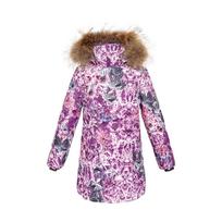Huppa Žieminė striukė mergaitėms ROSA1, burgundy pattern