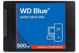 WD Blue SA510 SATA SSD in a 7 mm/2.5-inch enclosure 500GB (WDS500G5B0A-00LMP0) | WDS500G5B0A | 619659225476
