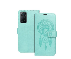 MEZZO knygos dėklas XIAOMI Redmi Note 11 / 11S svajonių gaudytojui žalias